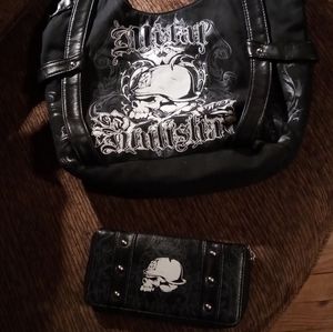 Metal Mulisha purse and wallet